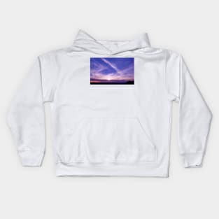 Monument Valley and Clouds. sunset2 Kids Hoodie